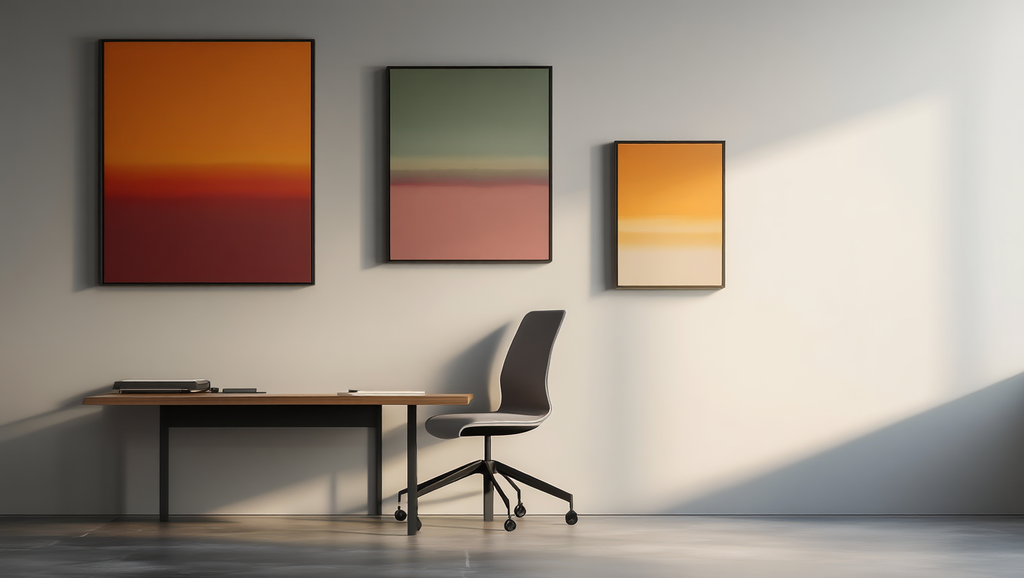 Rothko Color Field – Living Room Set of 3