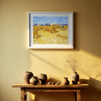 Corn Harvest in Provence – Vincent van Gogh Poster | Post-Impressionist Rural & Landscape Art Print