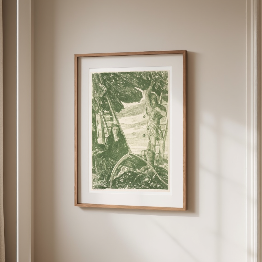 Autumn by Charles Haslewood Shannon (1917) – Vintage Seasonal Landscape Art Print