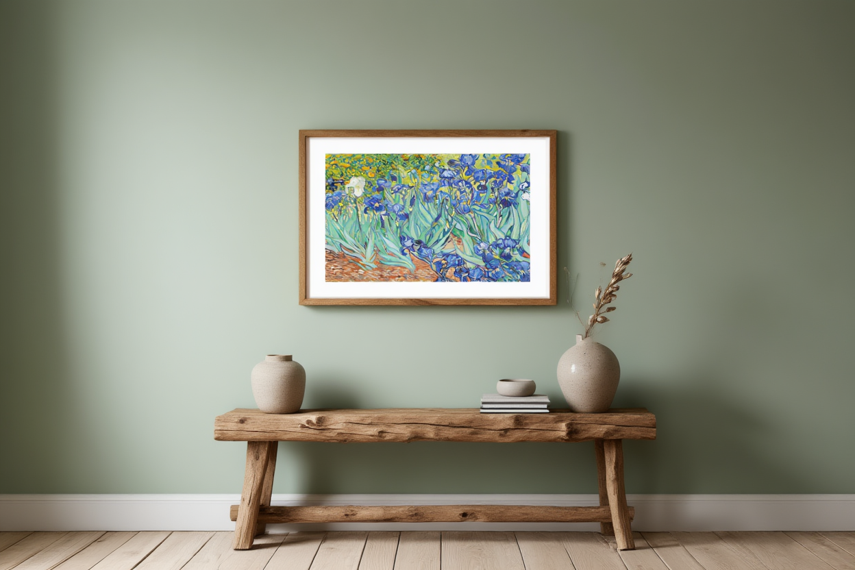 Vincent Van Gogh – Irises - Iconic Post-Impressionist Art Print