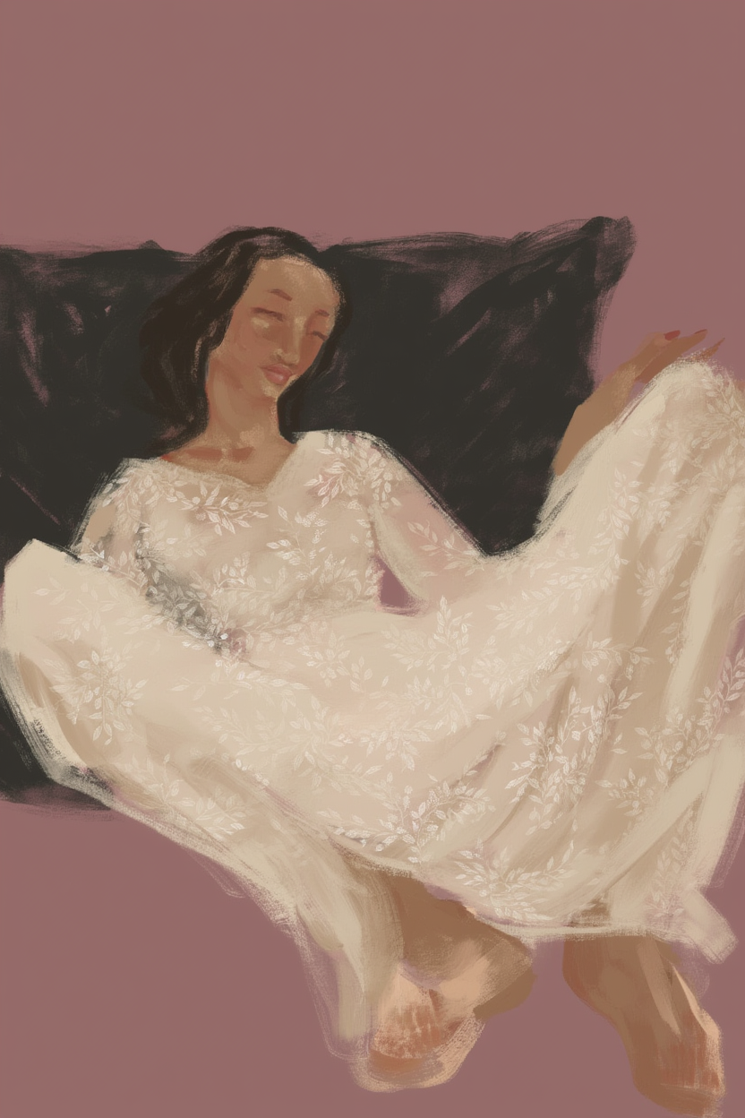 Sofa Serenity – Relax at Home Art Print - Hakyarts