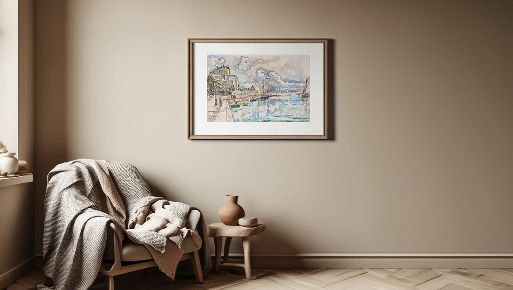 Paul Signac - Barfleur 'Le Port'