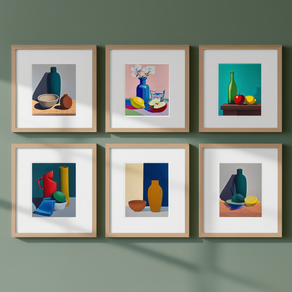 Lundstrøm Abstract Object Studies – 5 Prints Mix & Match
