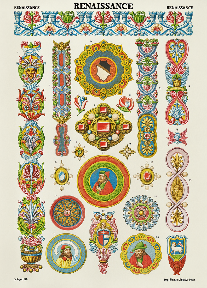 Illustration from L’ Ornement Polychrome