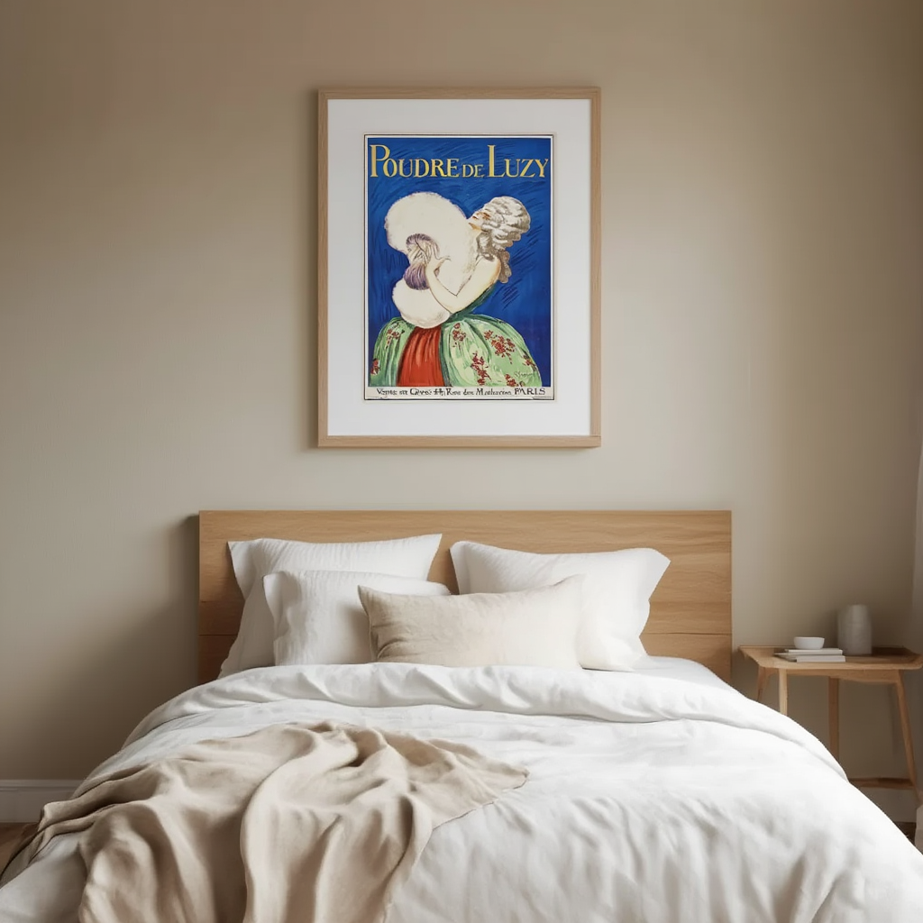 Poudre De Luzy by Leonetto Cappiello – Vintage Advertising Art Print - Hakyarts