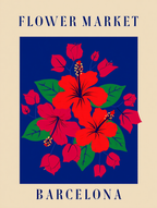 Flower Market Cities – 4 Prints