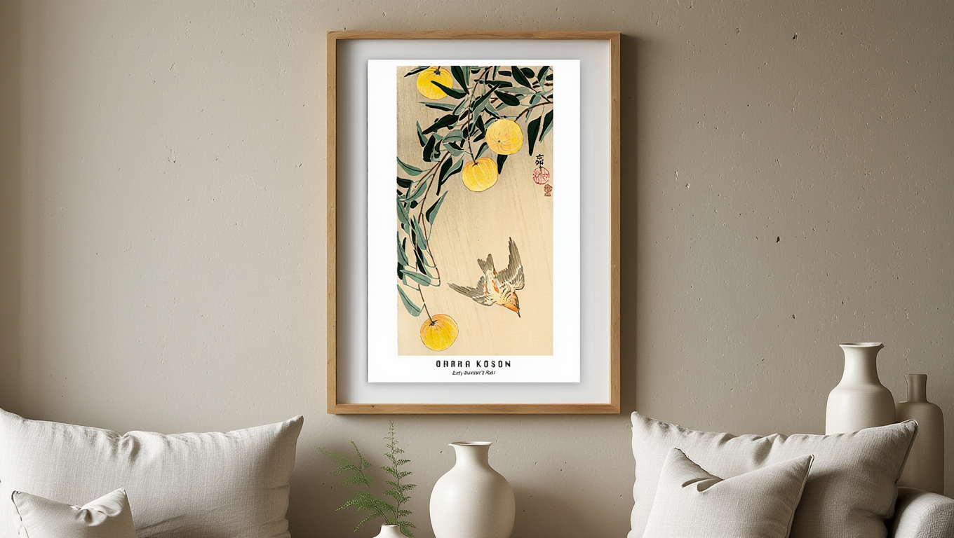 Ohara Koson - Early Summer's Rain Poster