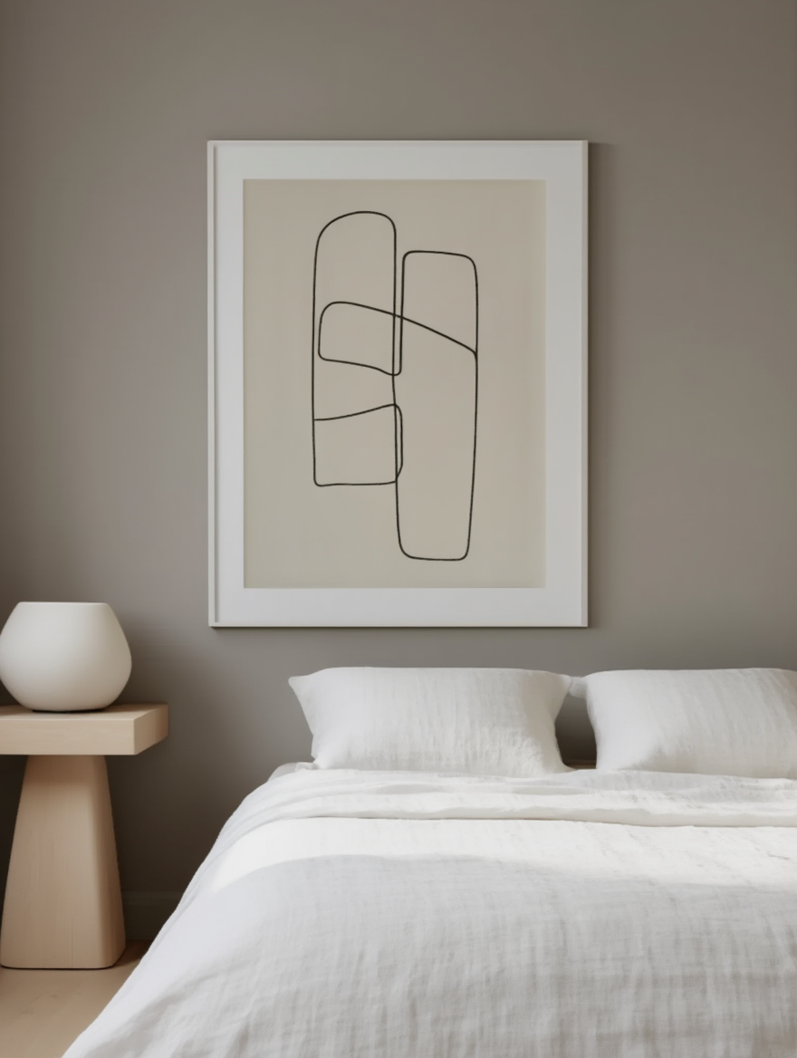 Fragmented Spectrum – Abstract Geometric Composition