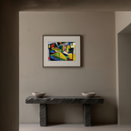 Abstract Landscape by Henry Lyman Sayën – Modern Art Print