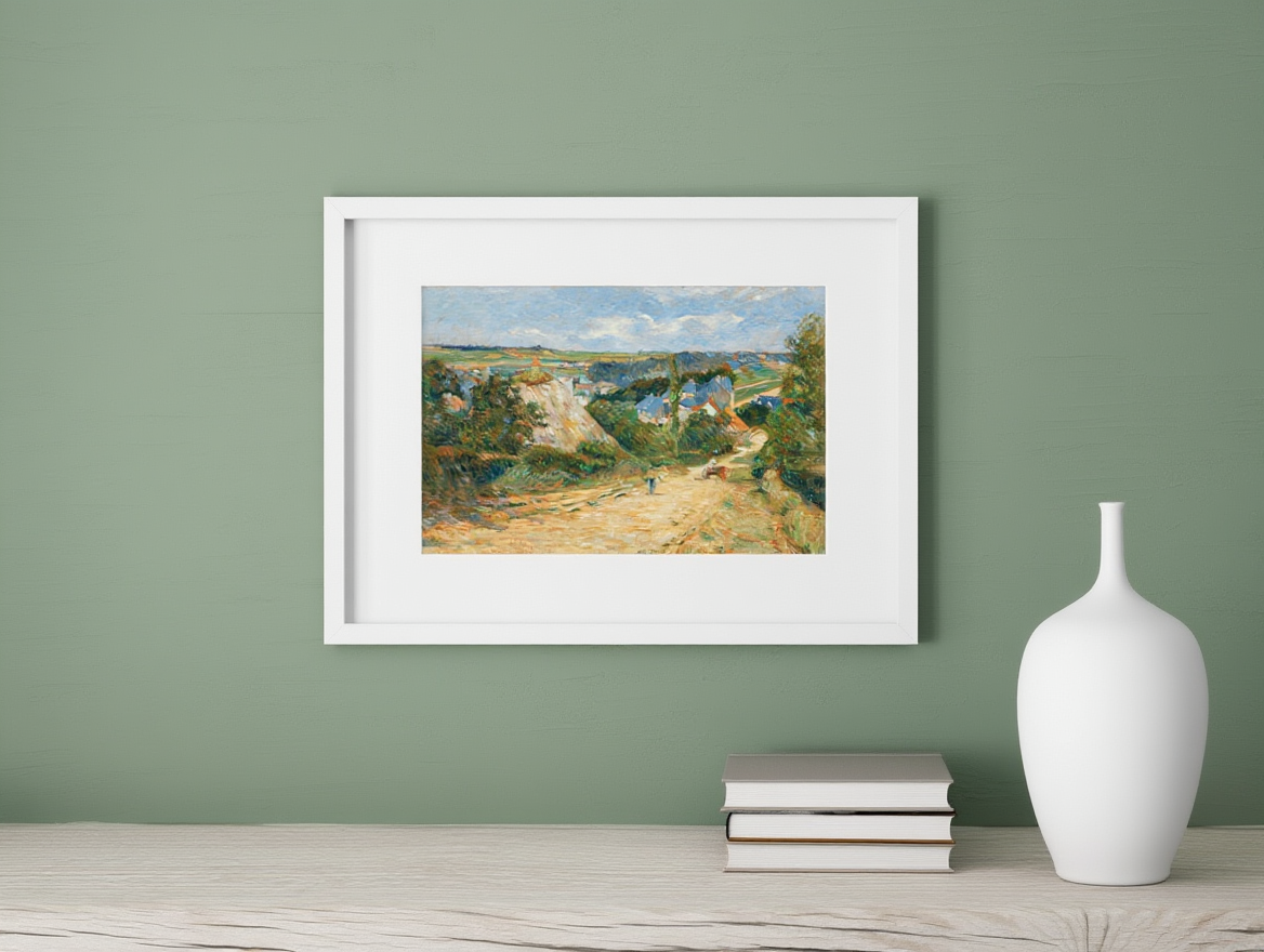 Paul Gauguin - Entrance to the Village of Osny