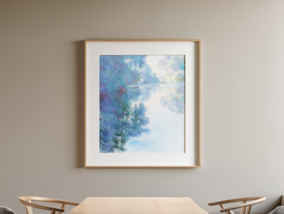 Claude Monet – Matinée sur la Seine - Iconic Impressionist Art Print