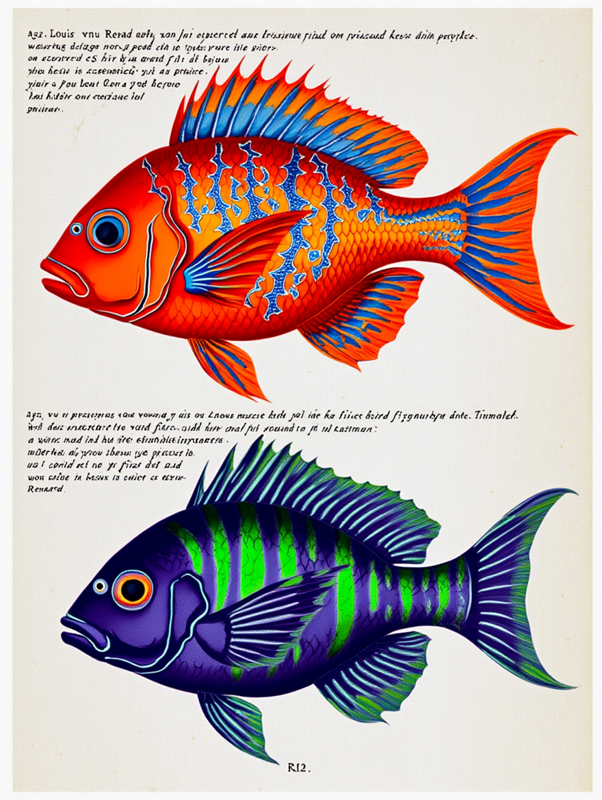 Louis Renard – Vibrant Ocean Life Collection