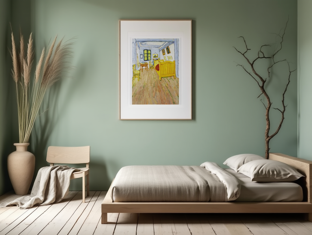 Vincent Van Gogh – The Bedroom – Iconic Post-Impressionist Art Print