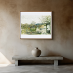 The Flood at Port-Marly – Alfred Sisley Poster | Impressionist Landscape Art Print - Hakyarts