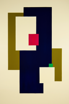 Flächenspannung (1925) by Willi Baumeister – Abstract Modern Art Print