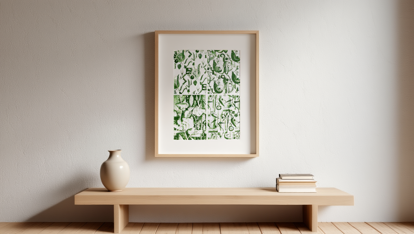 Récurrence – Kim Tschang-Yeul (2004) | Contemporary Water Droplet Art Print