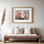 Le Lecteur by Louis Marcoussis – Cubist Figurative Art Print - Hakyarts