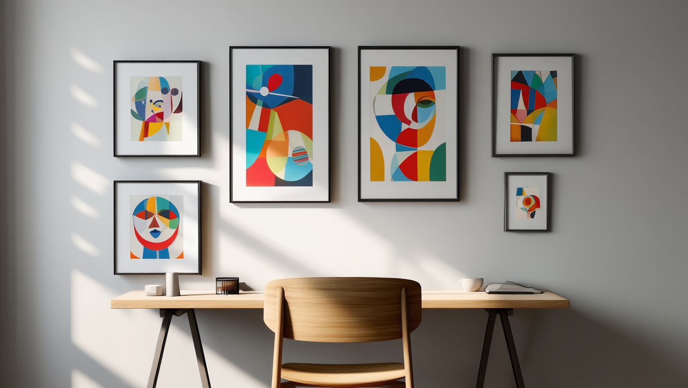 Klee’s Vision – Set of 5 Modernist Art Prints