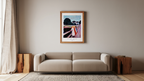 Four Girls on the Bridge Poster by Edvard Munch – Expressionist Art Print