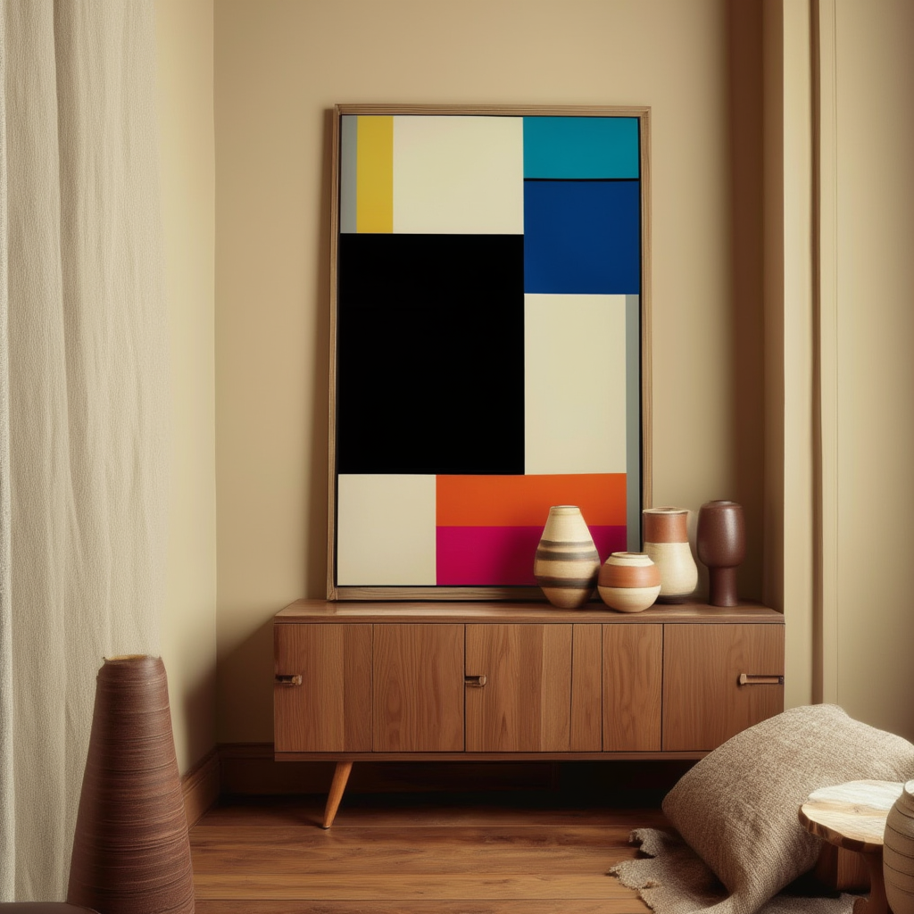 Composition XXI by Theo van Doesburg – Geometric Abstract Art Print