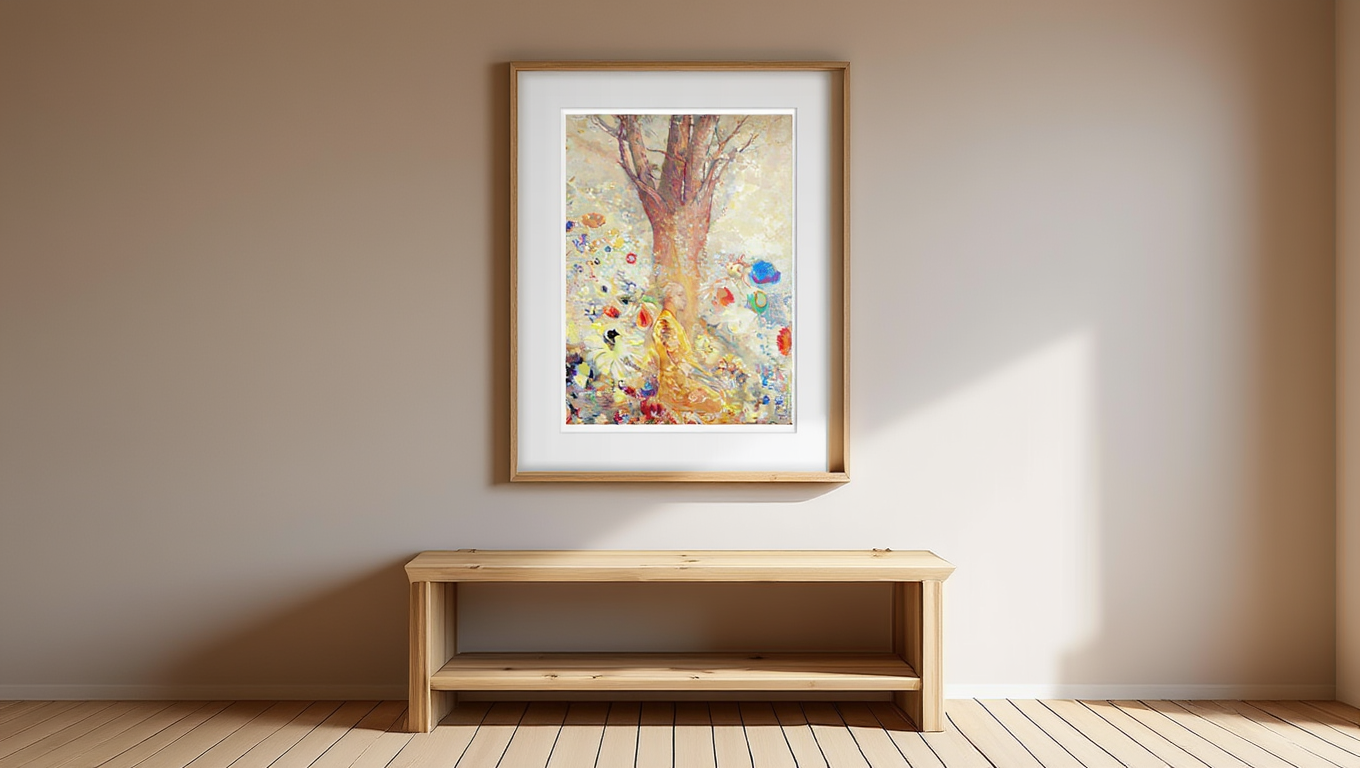 Odilon Redon - The Buddha