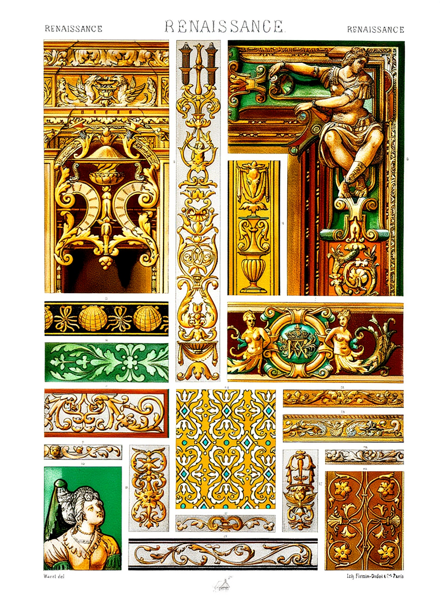 Illustration from L’ Ornement Polychrome