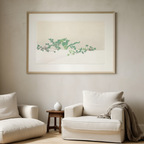 Green Plants from Momoyogusa by Kamisaka Sekka – Japanese Botanical Art Print - Hakyarts