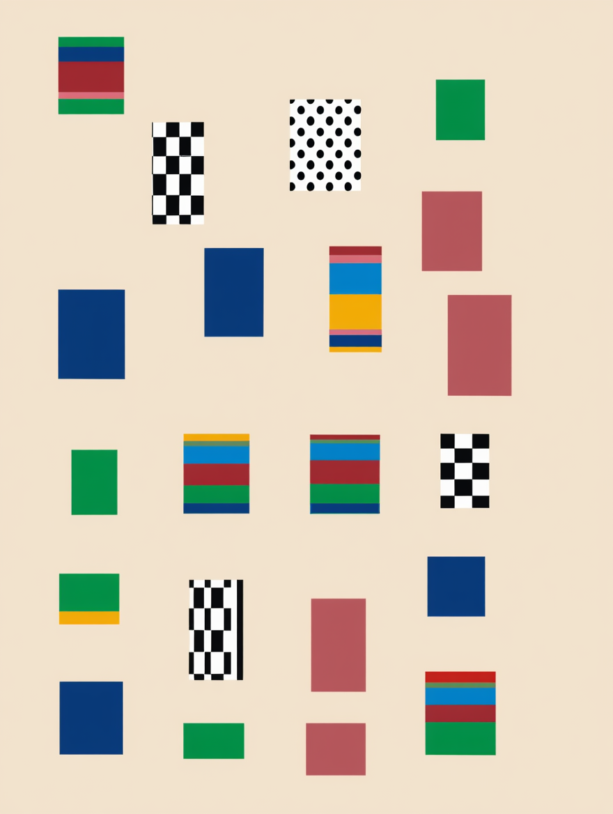 Fragmented Harmony – A Study in Lines and Angles