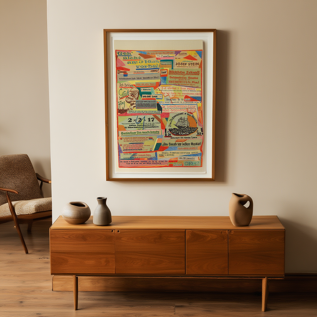 Plakat (1929) by Karl Wiener – Vintage Graphic Art Print