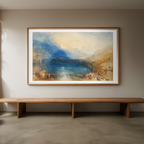 The Lake of Zug by J.M.W. Turner – Romantic Landscape Art Print