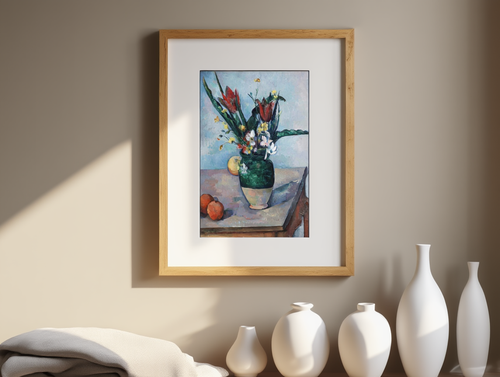 Paul Cezanne - The Vase of Tulips