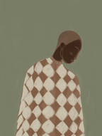 Set of 4 Dynamic Poses & Contemplatives Art Prints – Figurative Modern Wall Art - Hakyarts