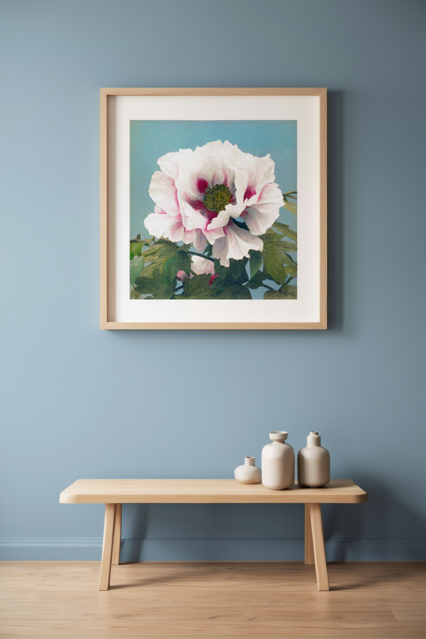 Ogawa Kazumasa - Tree Peony Poster