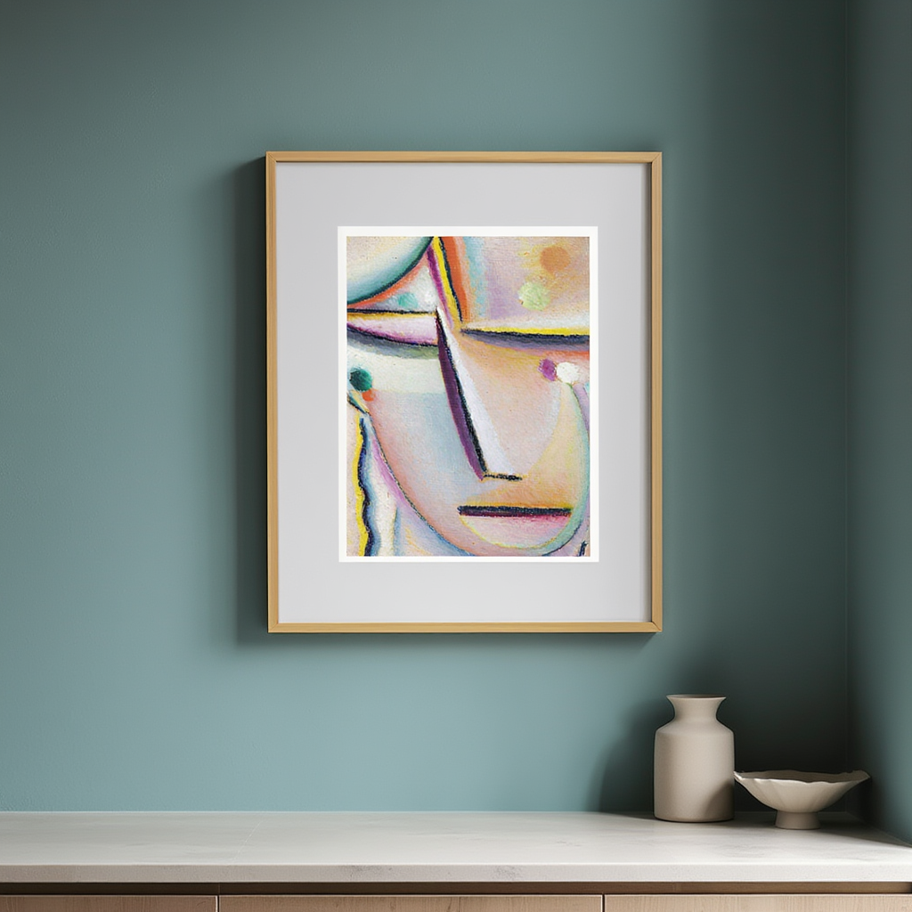 Alexej von Jawlensky - Abstract Head Mediation The Prayer