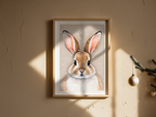 Winter Bunny Snow – Art Print