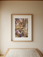 Oxenbridge Pond – Paul Nash Poster | Modernist Landscape Art Print
