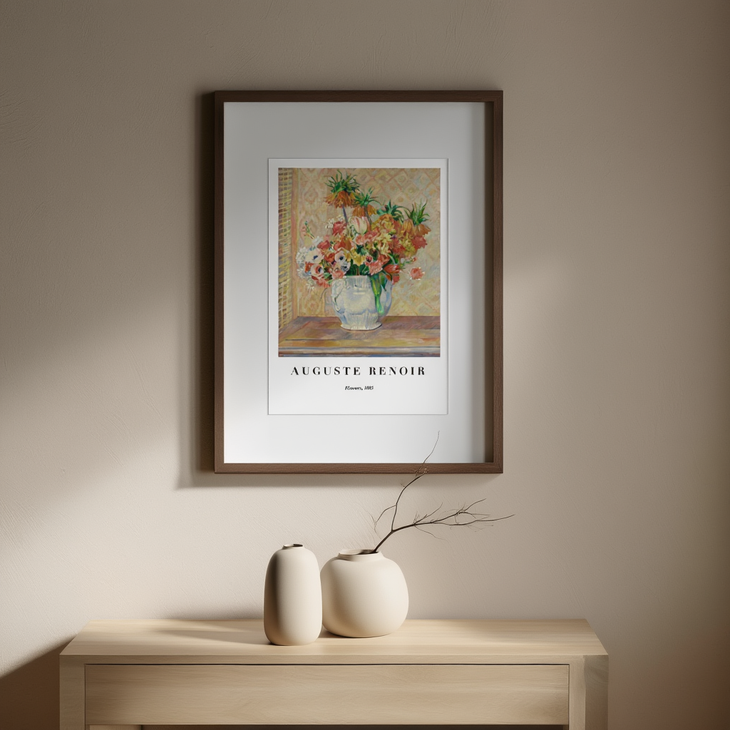 Auguste Renoir - Flowers Poster