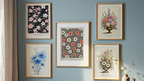 Floral Mix & Match – 5 Fine Art Prints - Hakyarts
