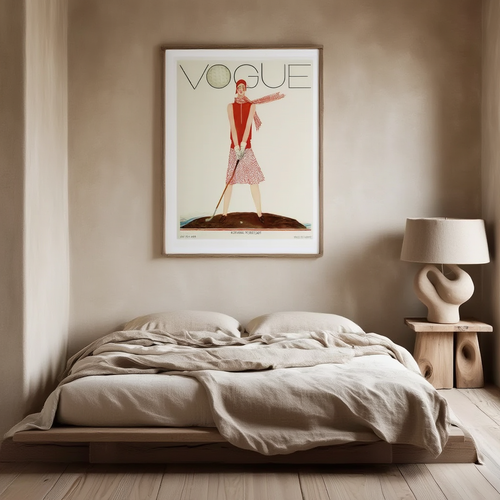 Vogue Autumn Forecast 1929 – Vintage Fashion Poster | Iconic Style Wall Art Print