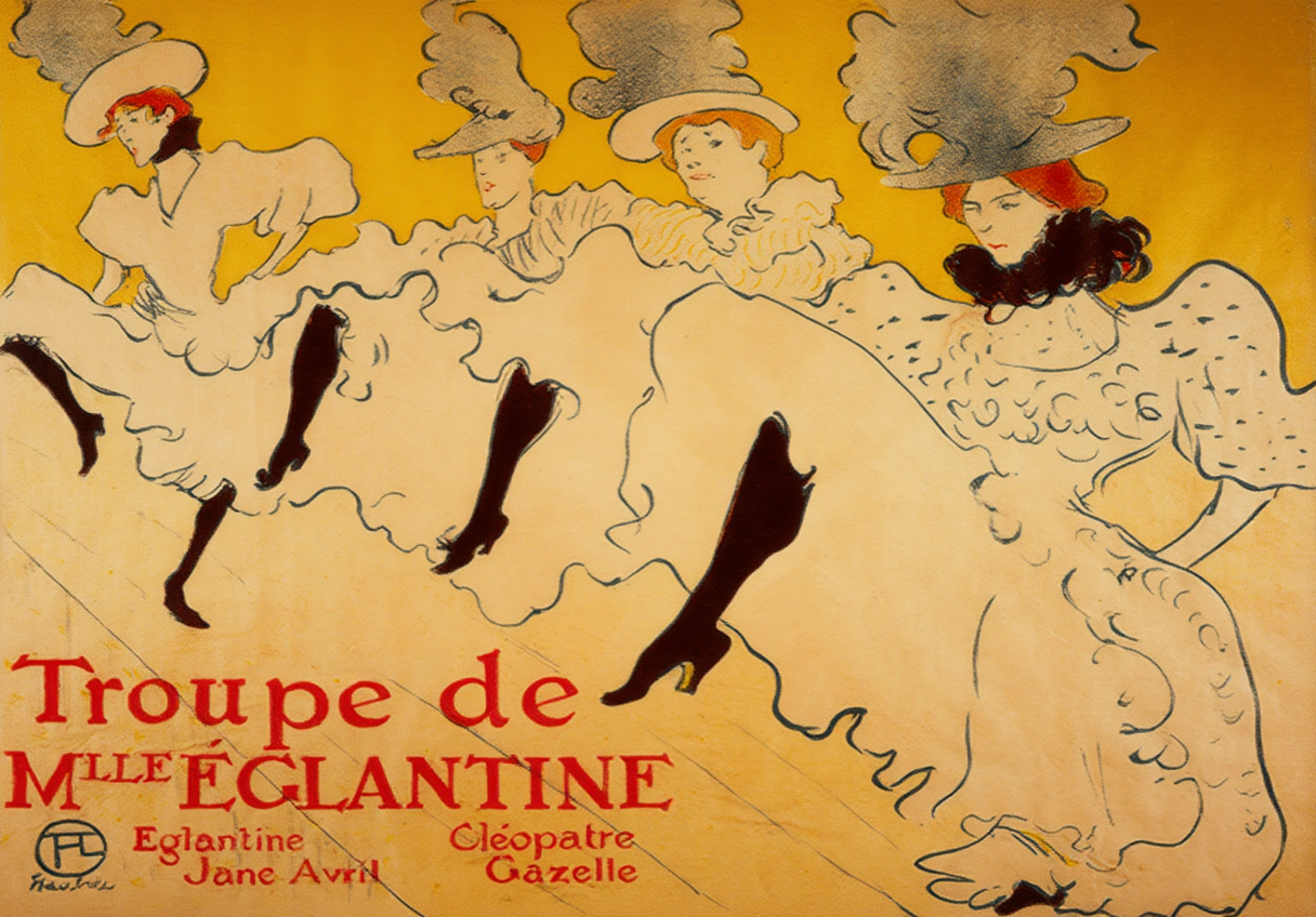 Henri de Toulouse-Lautrec – Moulin Rouge, La Goulue - Iconic Belle Époque Poster Print