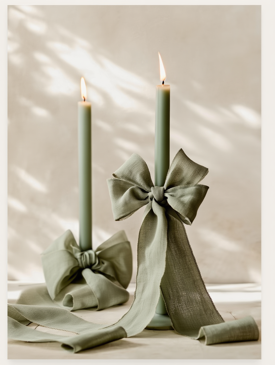Elegant Sage – Candles Single Print
