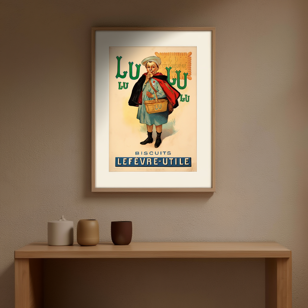 Firmin Bouisset – LU Vintage Biscuit Poster
