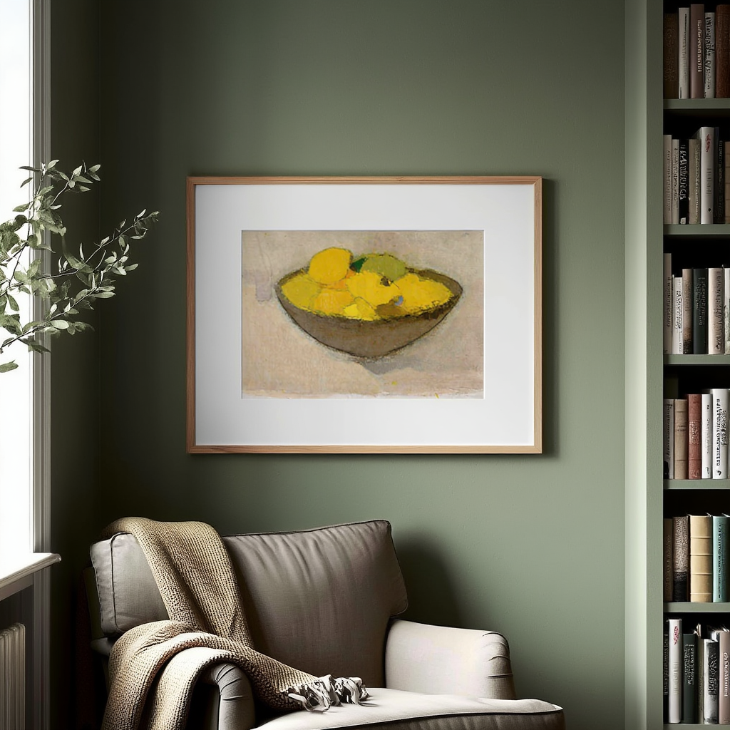 Helene Schjerfbeck - Lemons in a Bowl