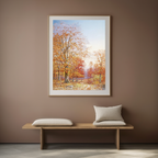 Woods Interior – John Elwood Bundy Art Print | American Landscape Poster