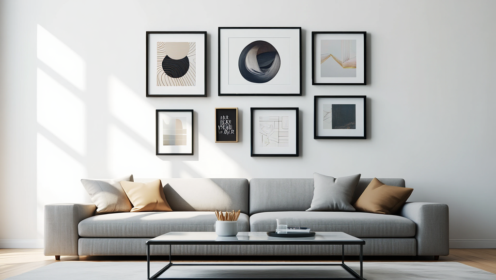 Trendy Gallery Wall – Living Room Set of 6