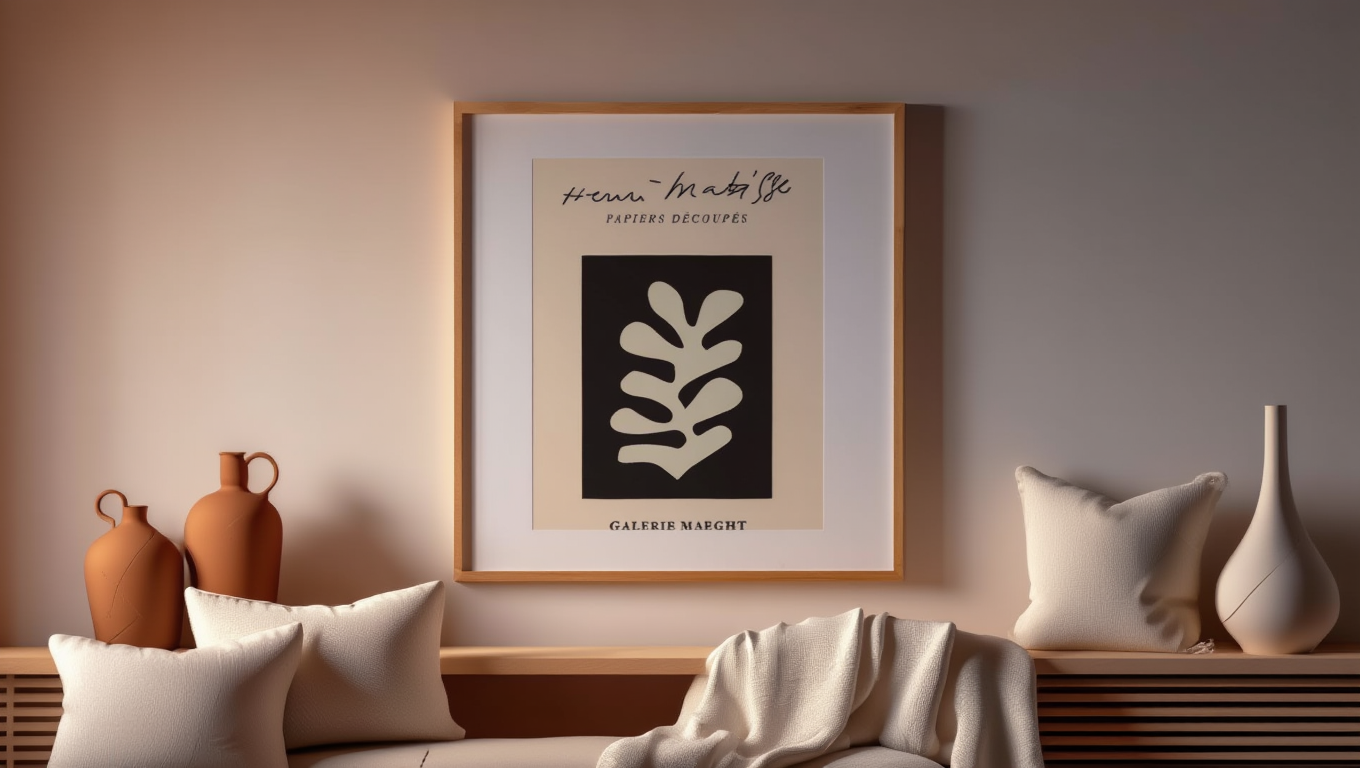 Papiers Découpés Gallery Maeght Poster