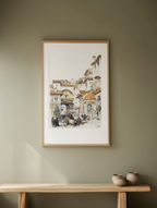 Sketches in Spain by David Roberts – 19th-Century Travel & Architectural Art Print - Hakyarts