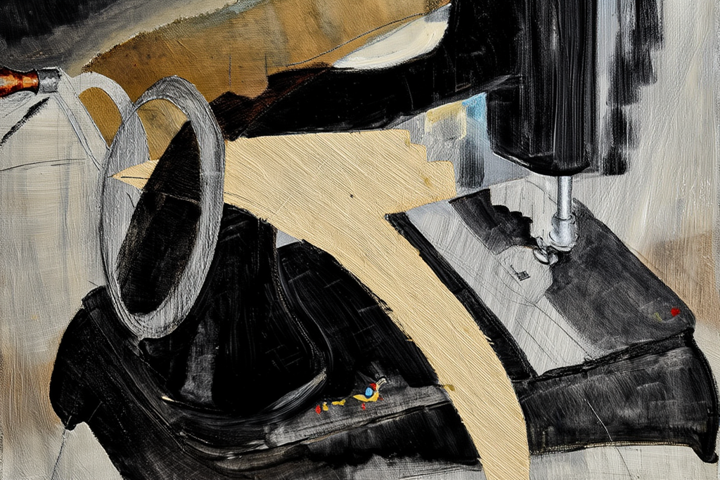 Hand Sewing Machine – Arthur Dove Poster | Abstract Modernist Still Life Art Print