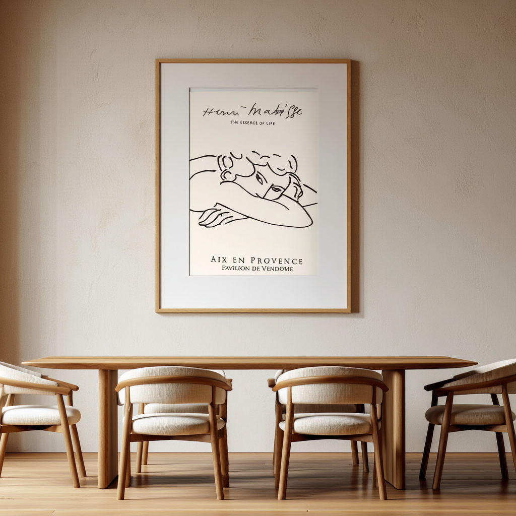 Henri Matisse Poster – The Essence of Life No.1 | Modern Wall Art Print