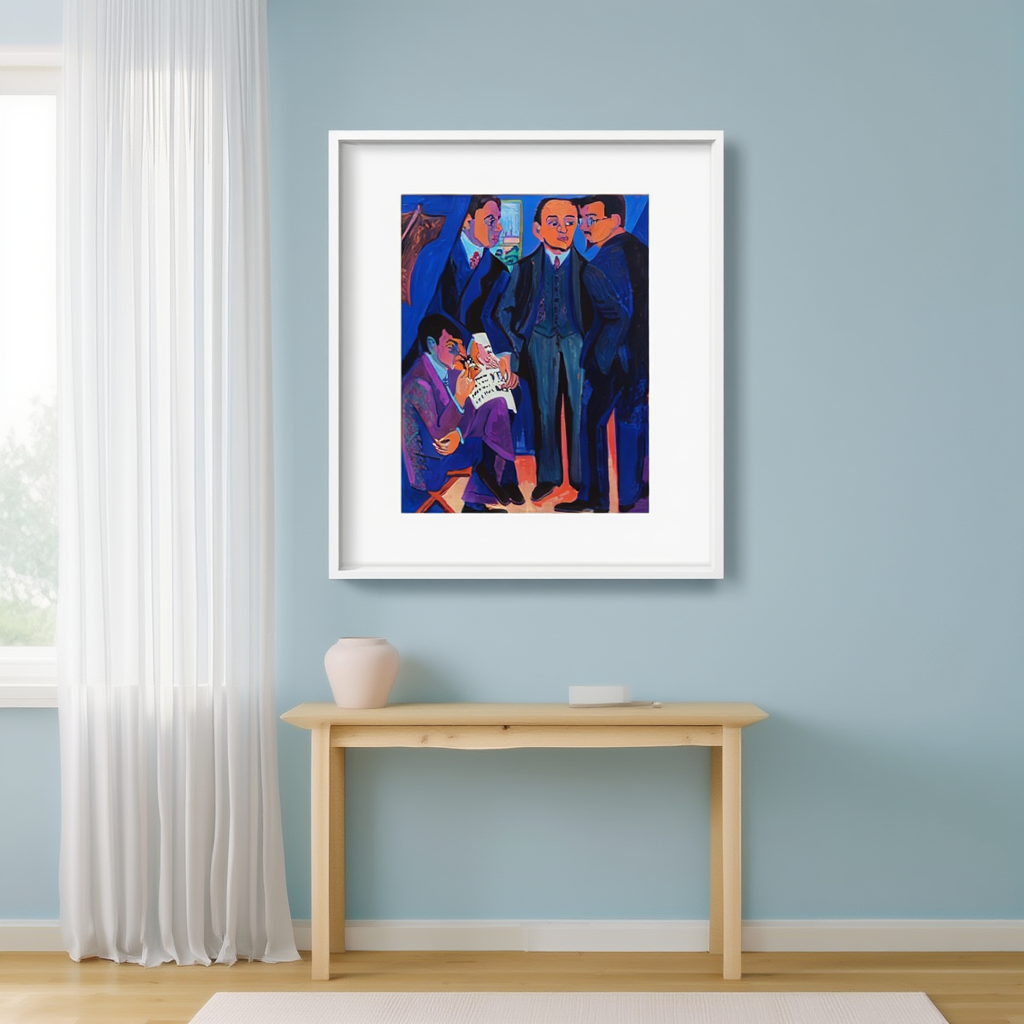 Ernst Ludwig Kirchner - A Group of Artists